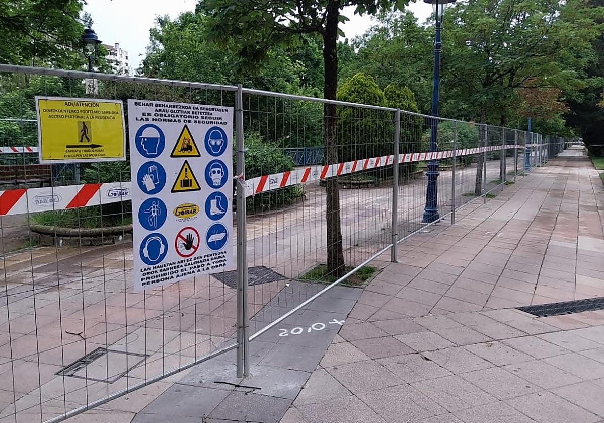 Han comenzado las obras del Paseo Gabierrota y se espera que terminen para finales de año.