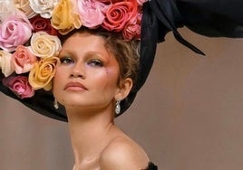 Zendaya con cejas decoloradas en la Met Gala 2024