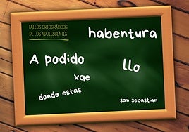 «Hay chicos de 16 años que escriben 'llo', en lugar de 'yo'»