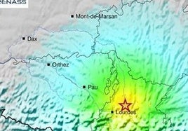 El terremoto se produjo a las 11:24 horas.