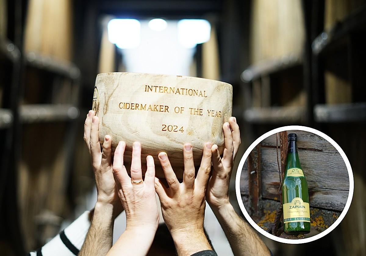 Zapiain se ha proclamado sidrería internacional de 2024.