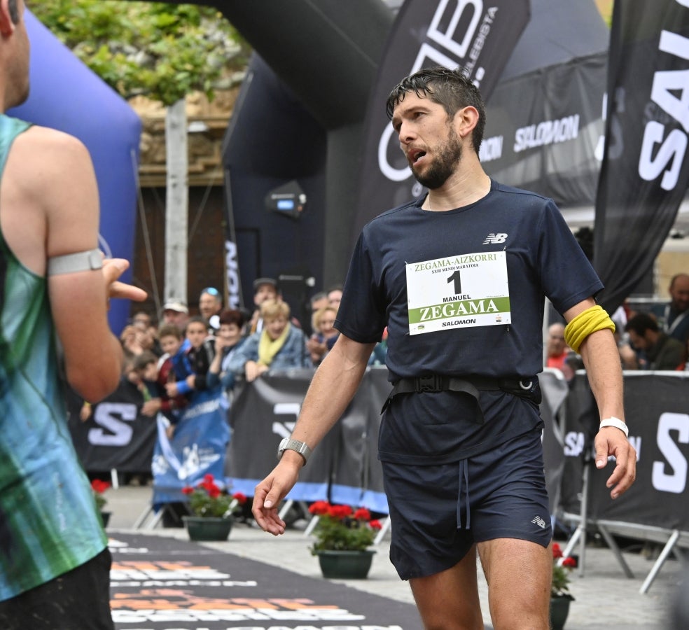 La llegada de la Zegama - Aizkorri, en imágenes