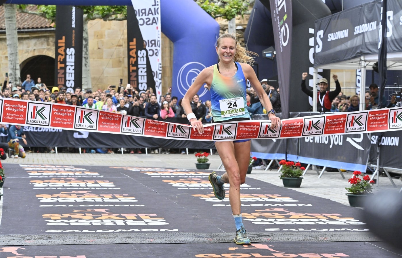 La llegada de la Zegama - Aizkorri, en imágenes