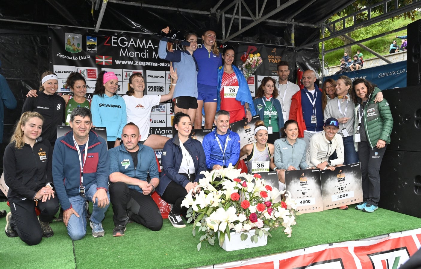 La llegada de la Zegama - Aizkorri, en imágenes