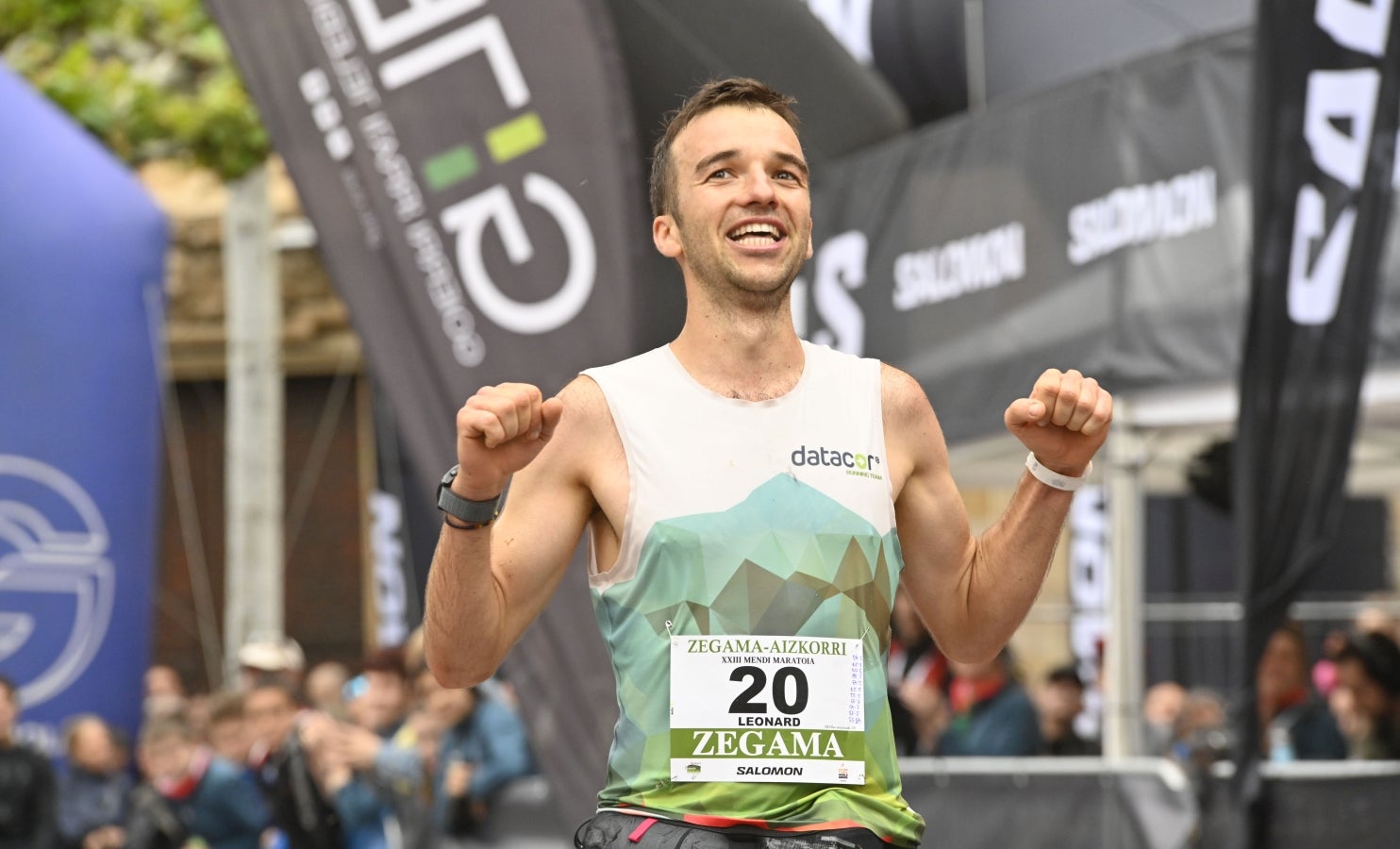 La llegada de la Zegama - Aizkorri, en imágenes