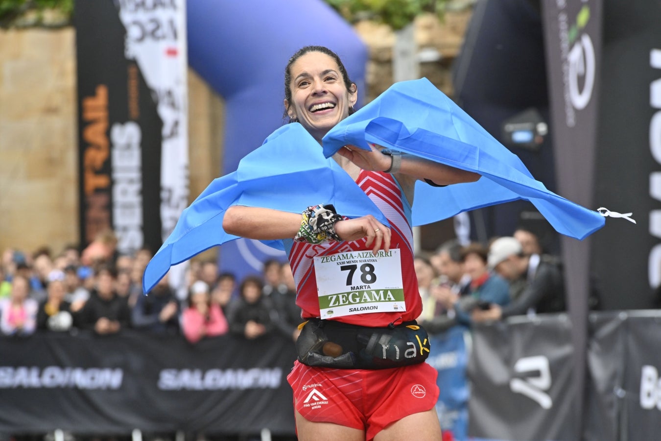 La llegada de la Zegama - Aizkorri, en imágenes