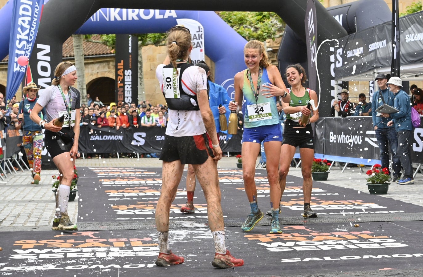 La llegada de la Zegama - Aizkorri, en imágenes