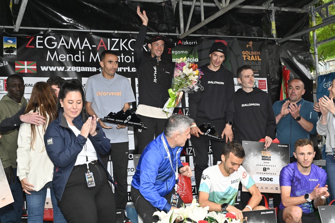 La llegada de la Zegama - Aizkorri, en imágenes