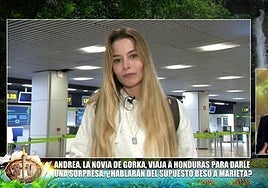 La novia de Gorka Ibarguren, de camino a Honduras: «Le quiero muchísimo»