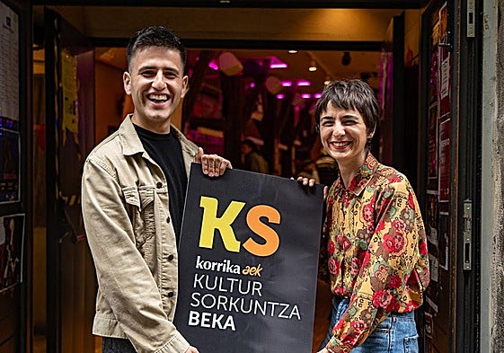 Xanti Agirrezabala eta Erika Olaizola.