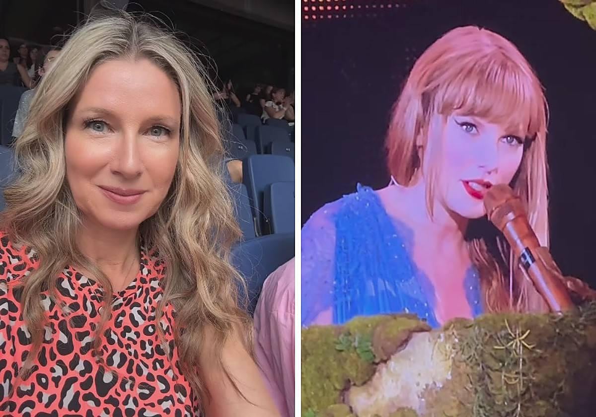 Anne Igartiburu y Taylor Swift.
