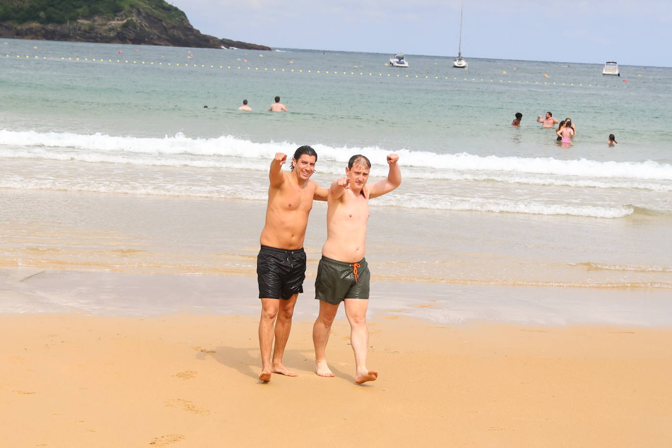 El arranque de la temporada de playas, en imágenes