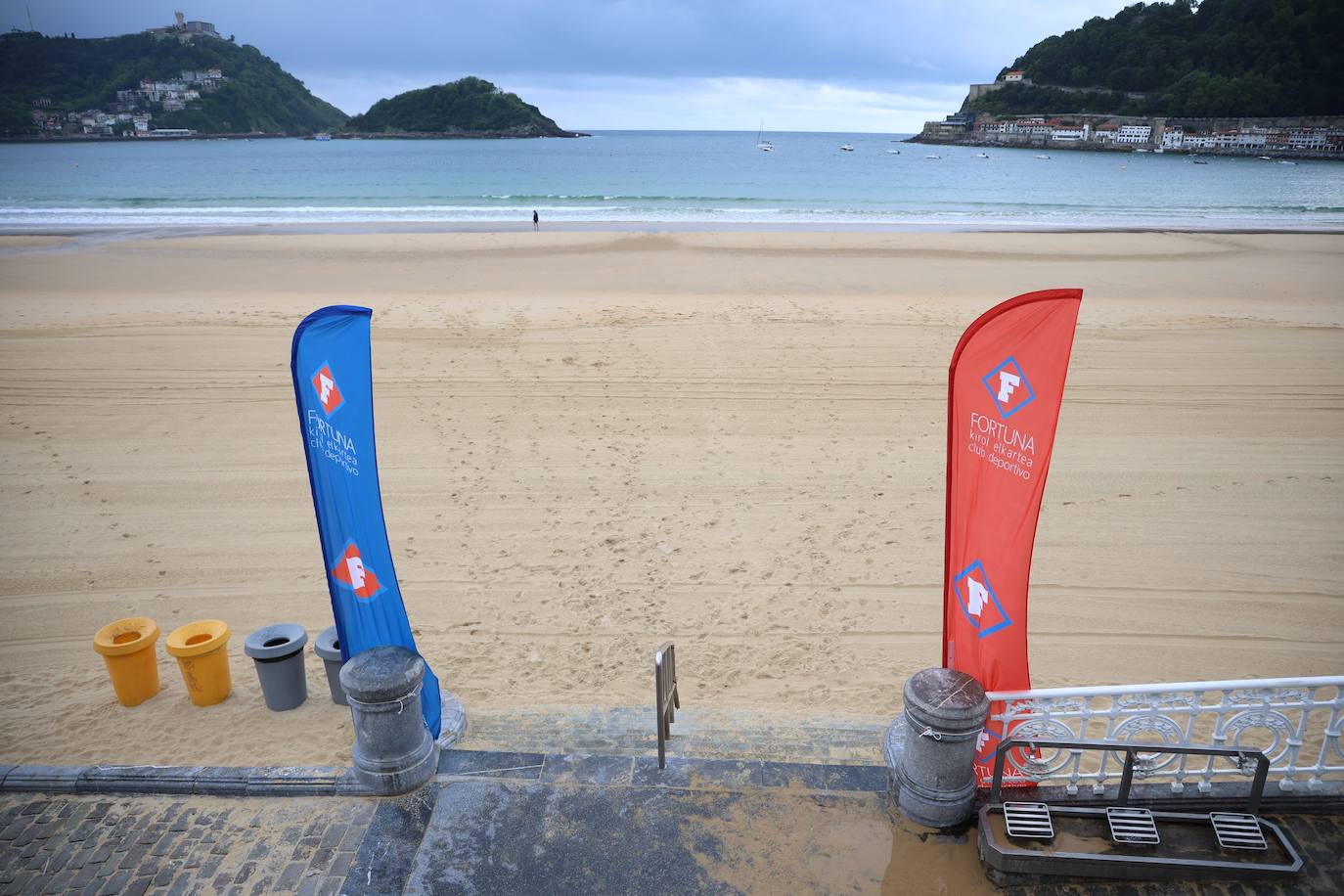 El arranque de la temporada de playas, en imágenes