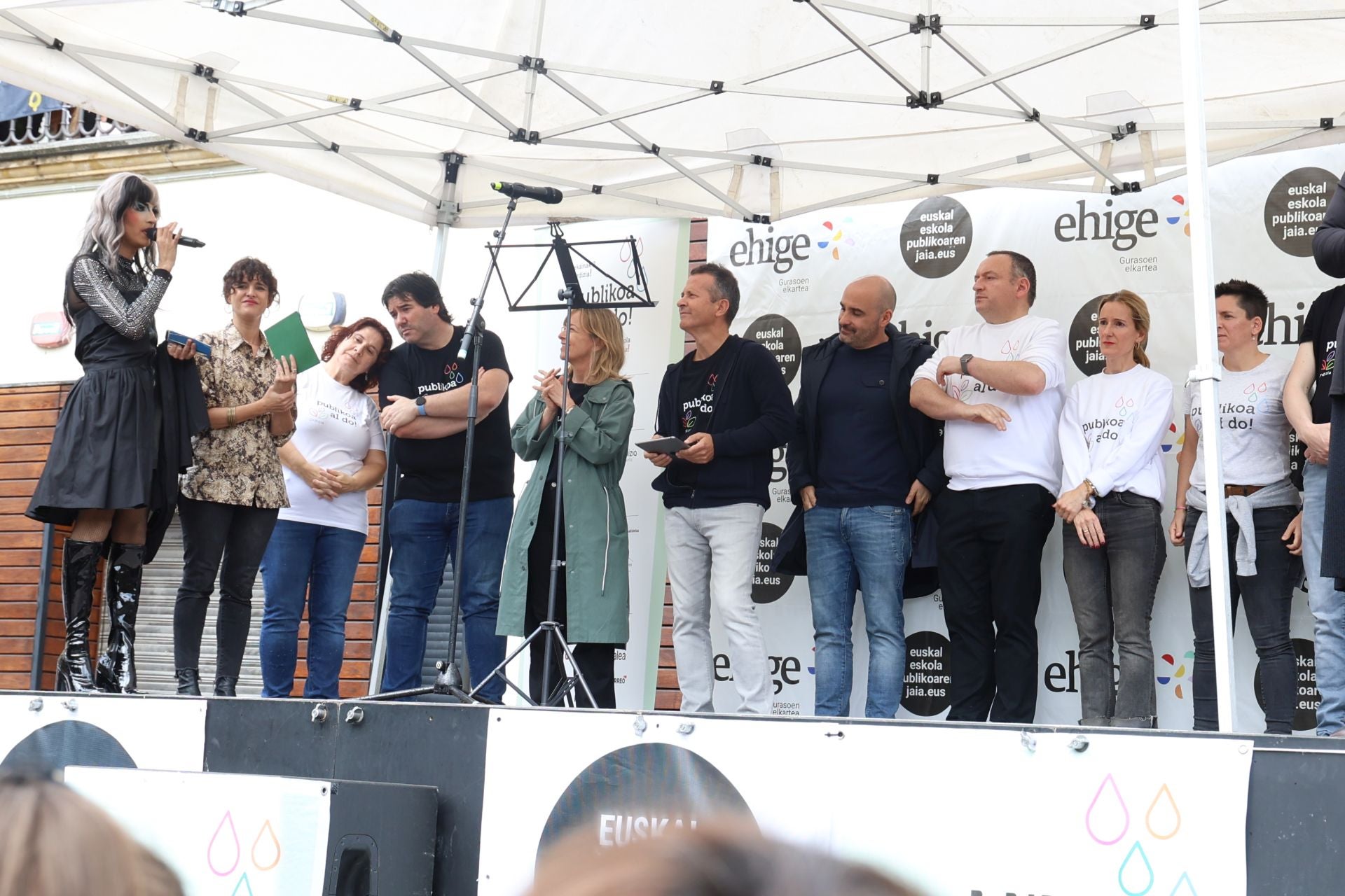 Fiesta de la escuela pública en Ordizia