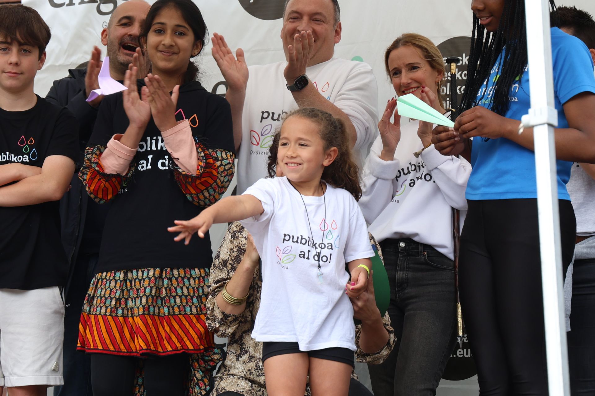 Fiesta de la escuela pública en Ordizia