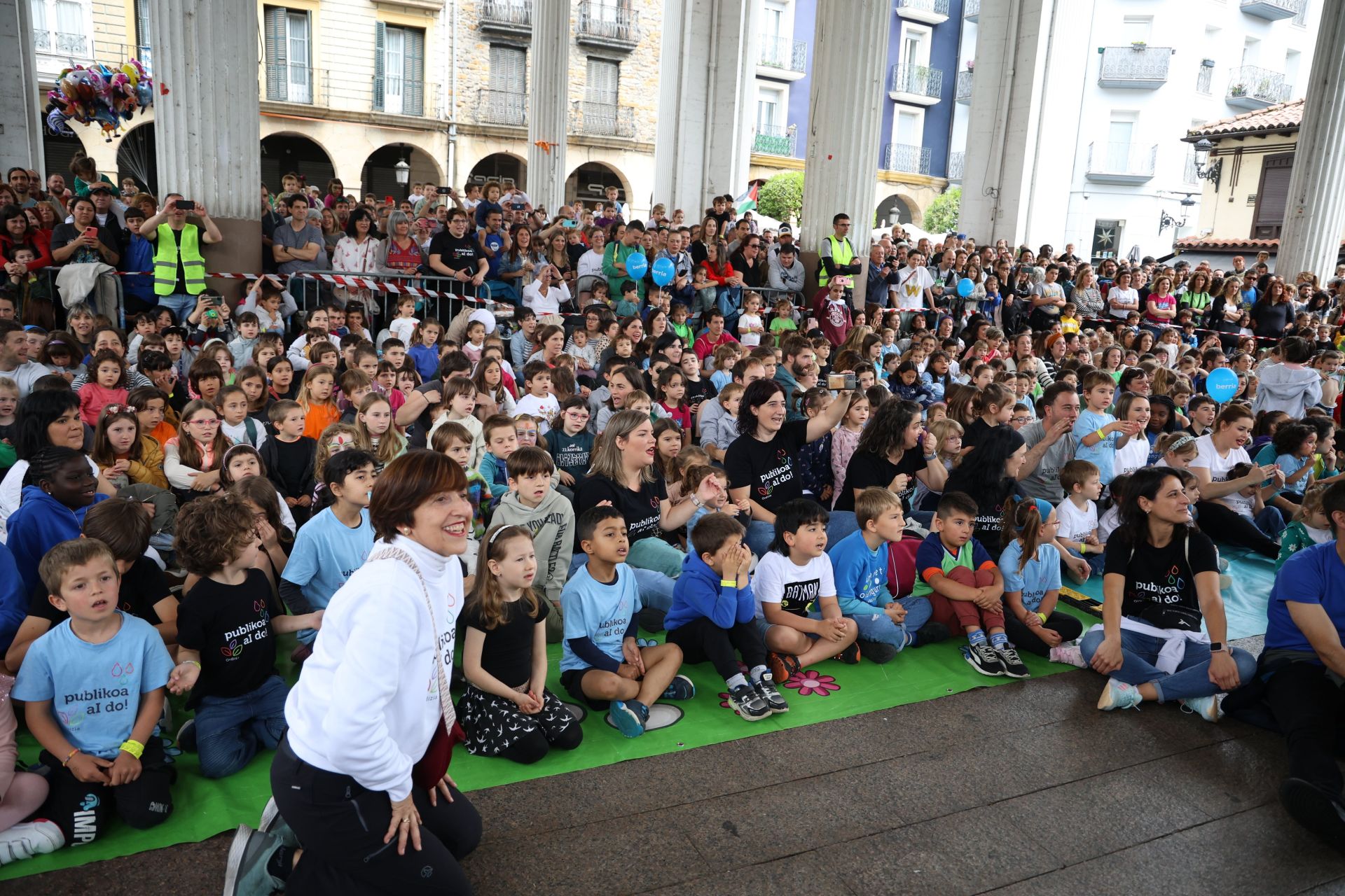 Fiesta de la escuela pública en Ordizia