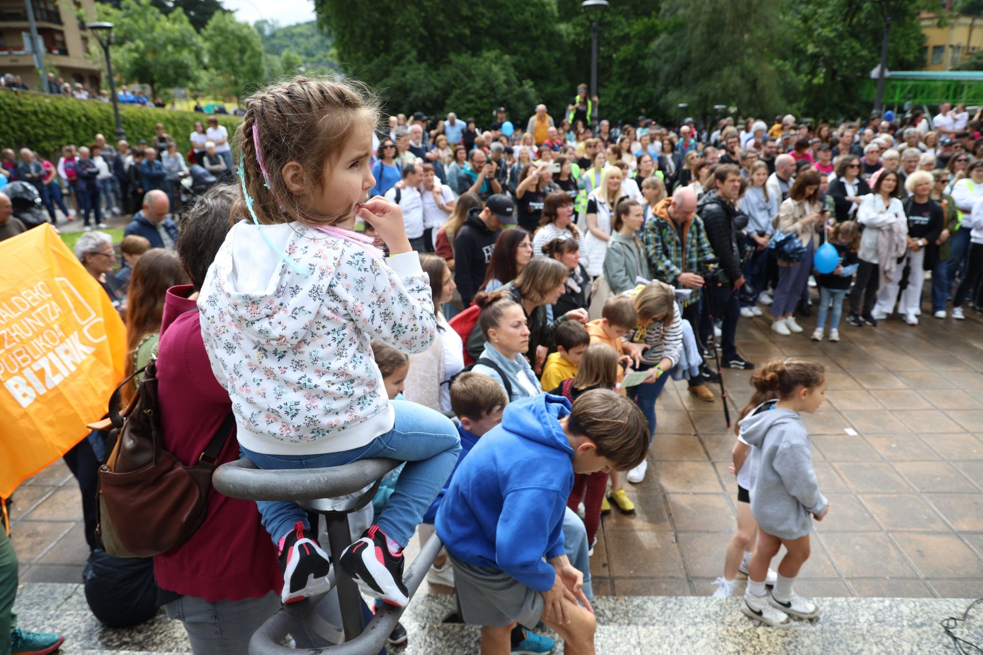 Fiesta de la escuela pública en Ordizia