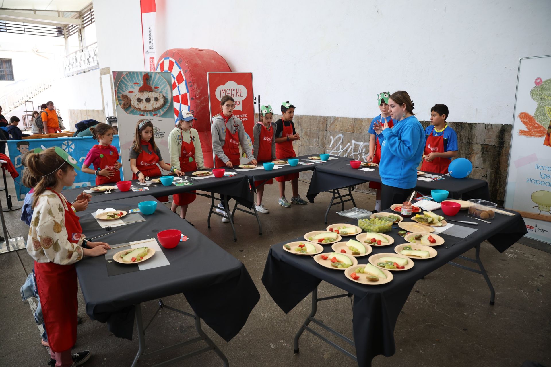 Fiesta de la escuela pública en Ordizia