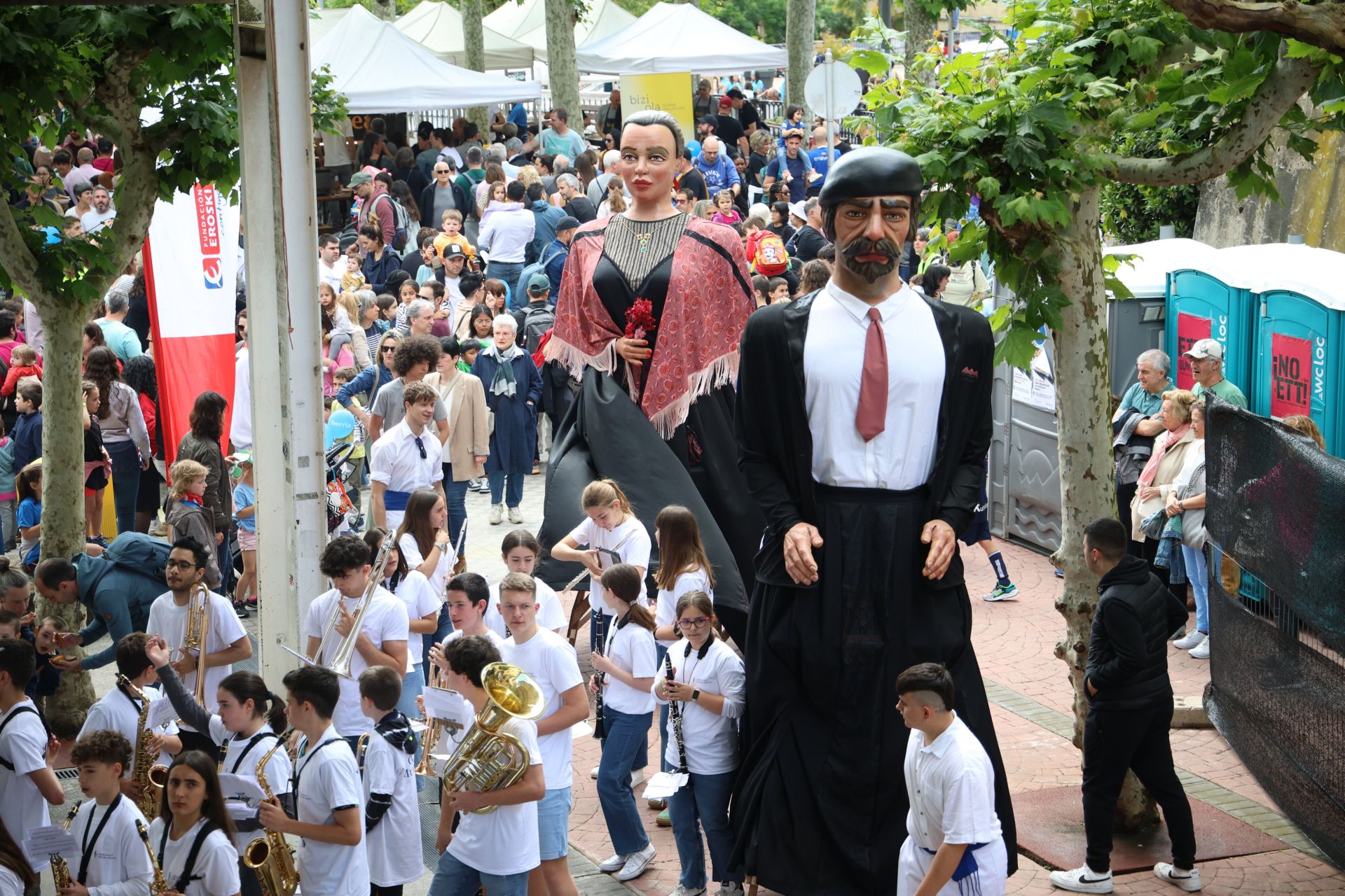 Fiesta de la escuela pública en Ordizia