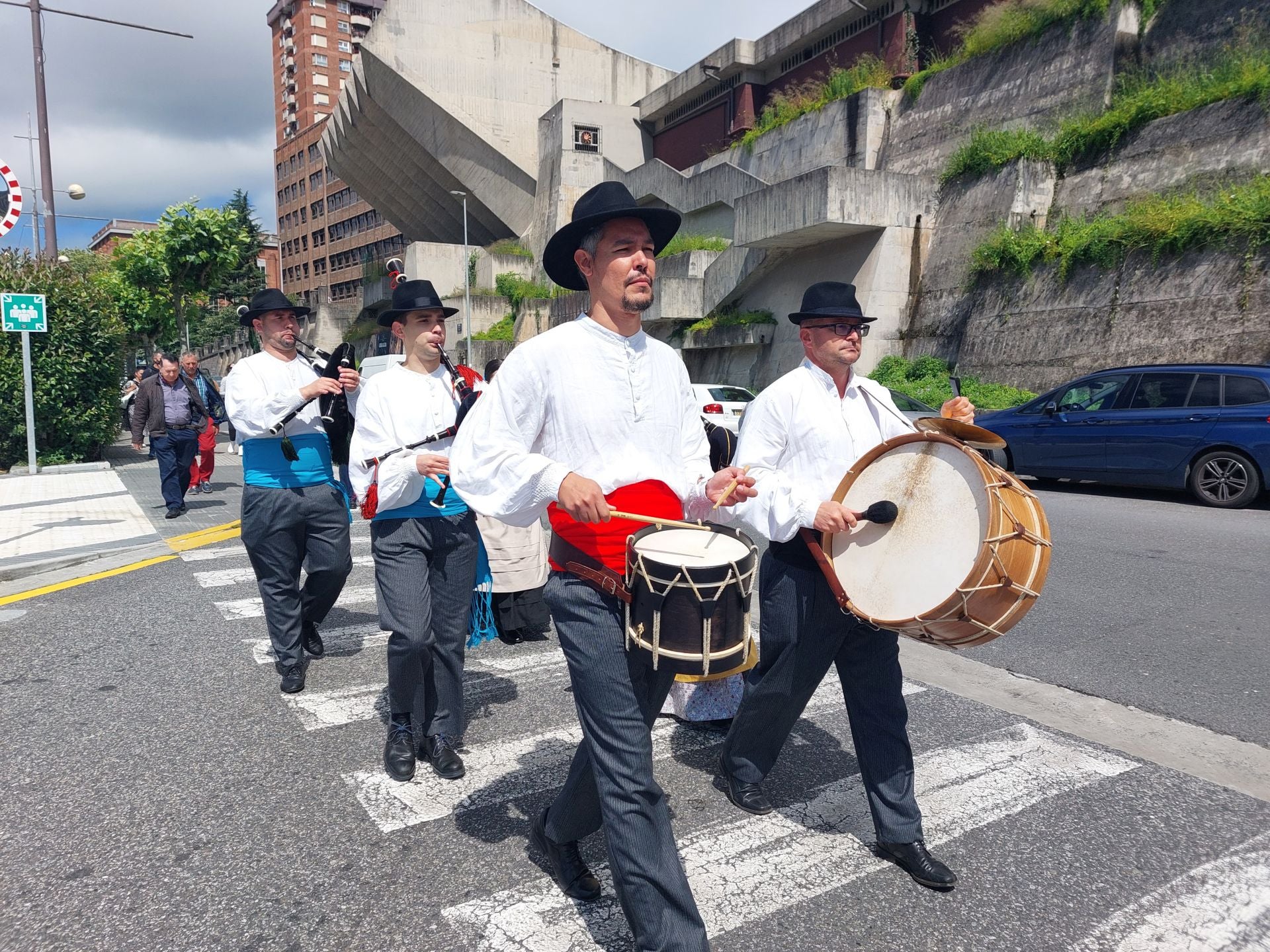 Las imágenes del día de Galicia en Euskadi