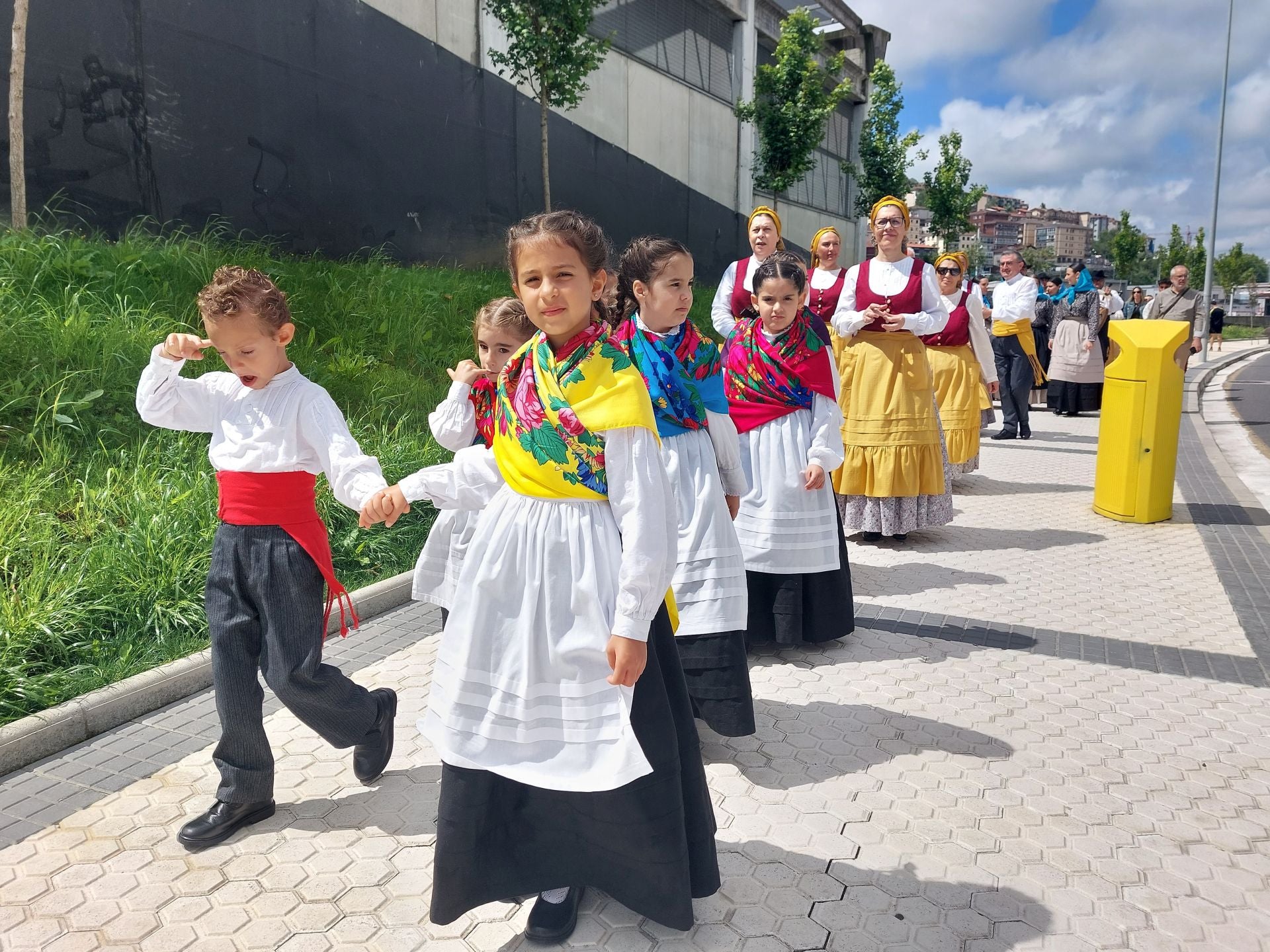 Las imágenes del día de Galicia en Euskadi