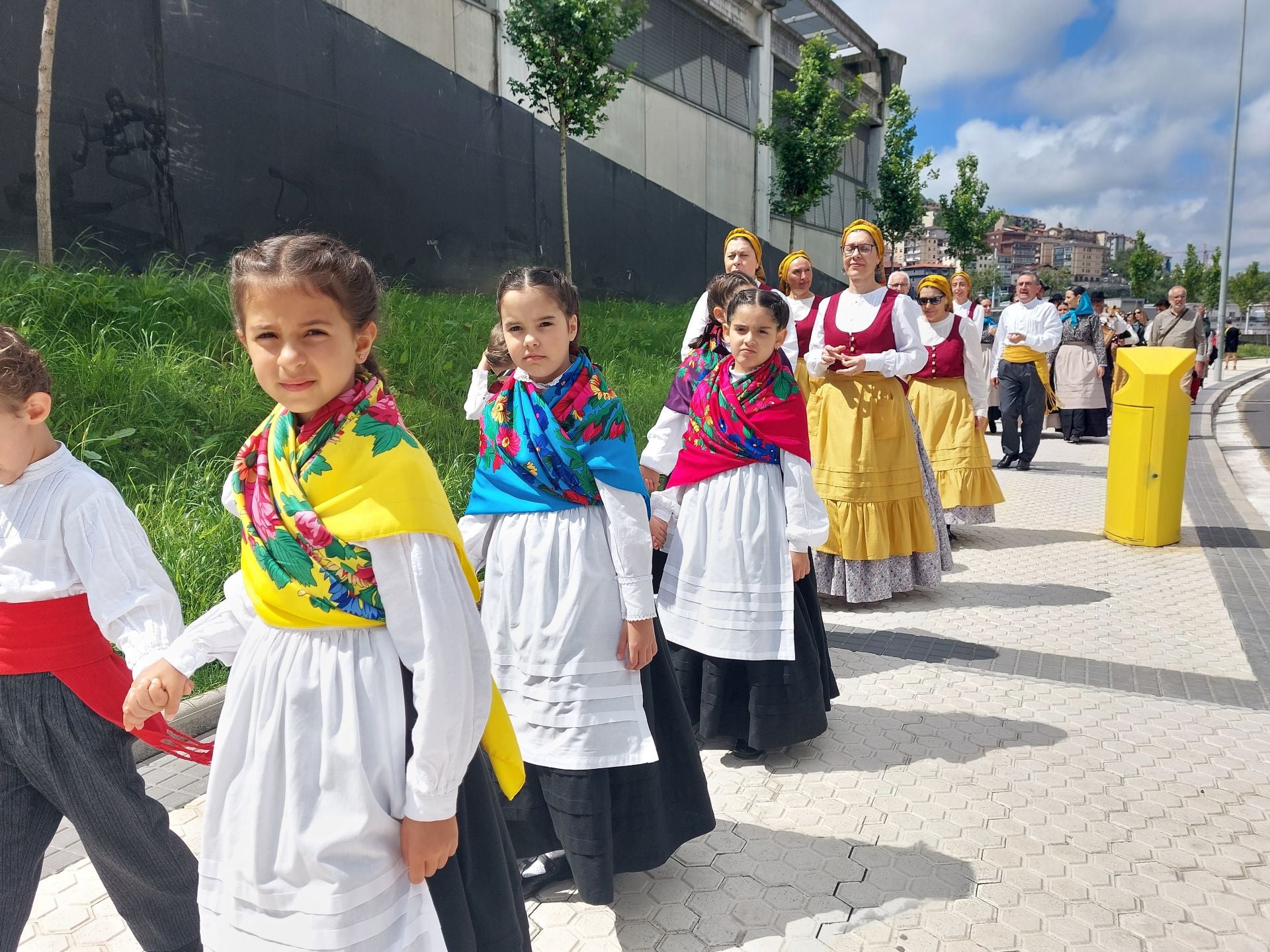 Las imágenes del día de Galicia en Euskadi