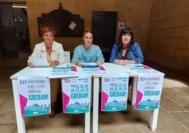 Arantxa Movilla, Cristina Alza y Eva María Portugués explicaron la situación.