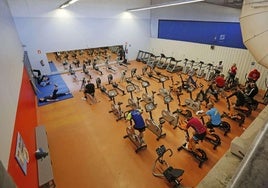 Instalaciones del polideportico Paco Yoldi de Anoeta.