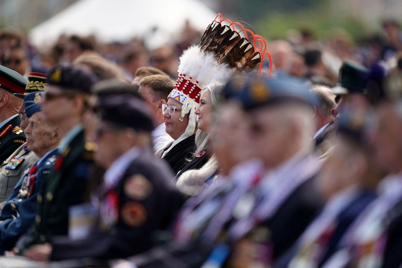 Un emotivo homenaje al Desembarco de Normandia en su 80 aniversario