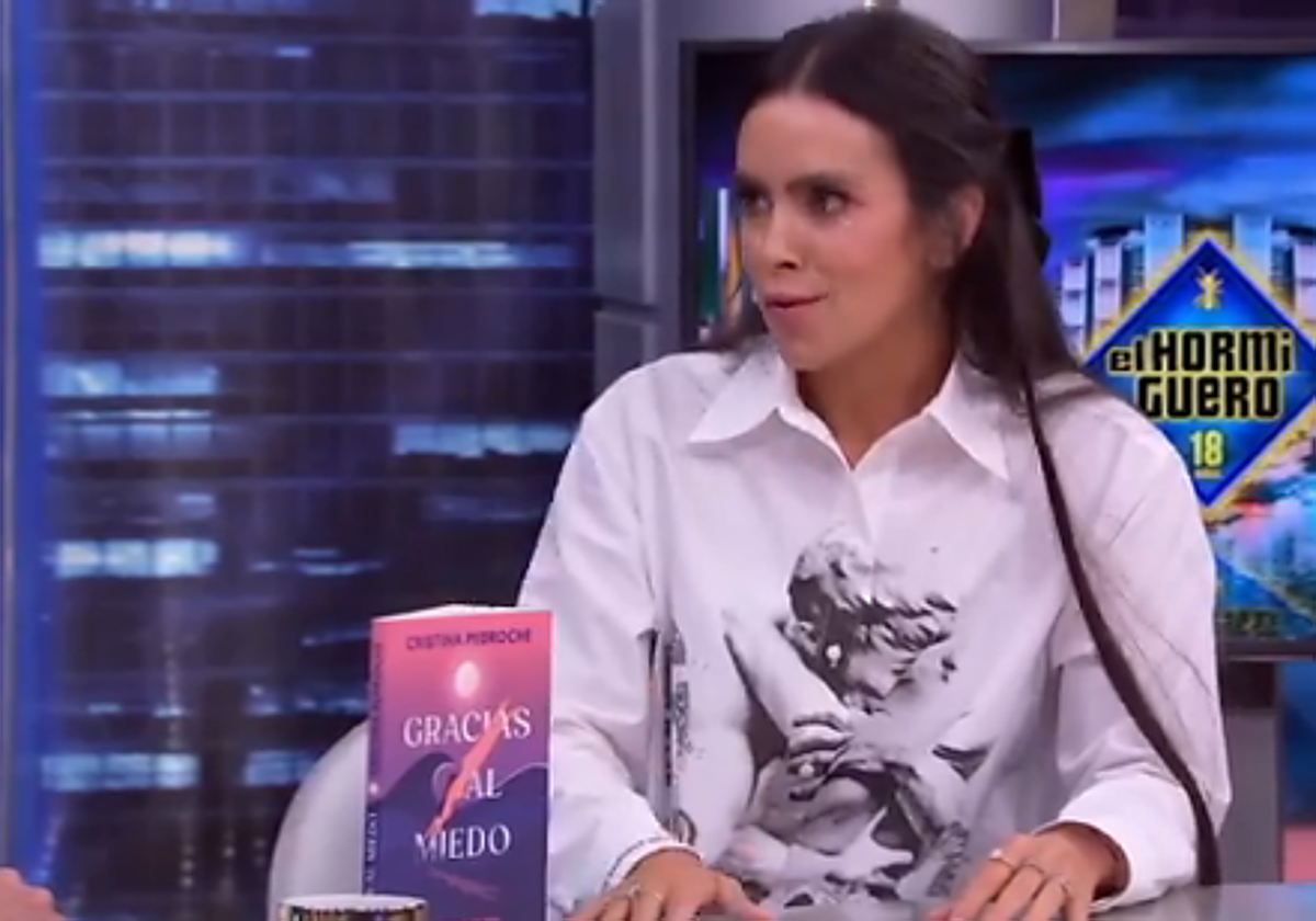 Cristina Pedroche, en El Hormiguero de Pablo Motos.