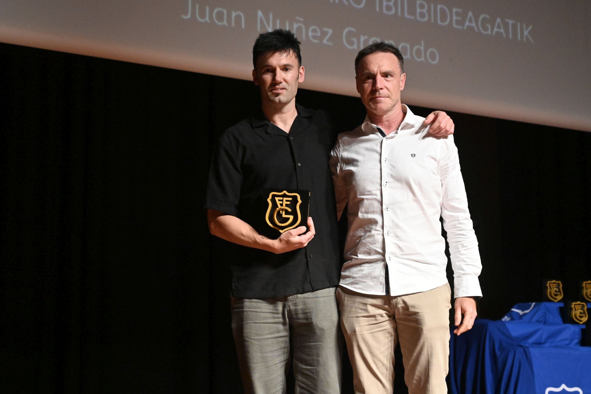 Los 27 premiados en la Gala del Fútbol Guipuzcoano