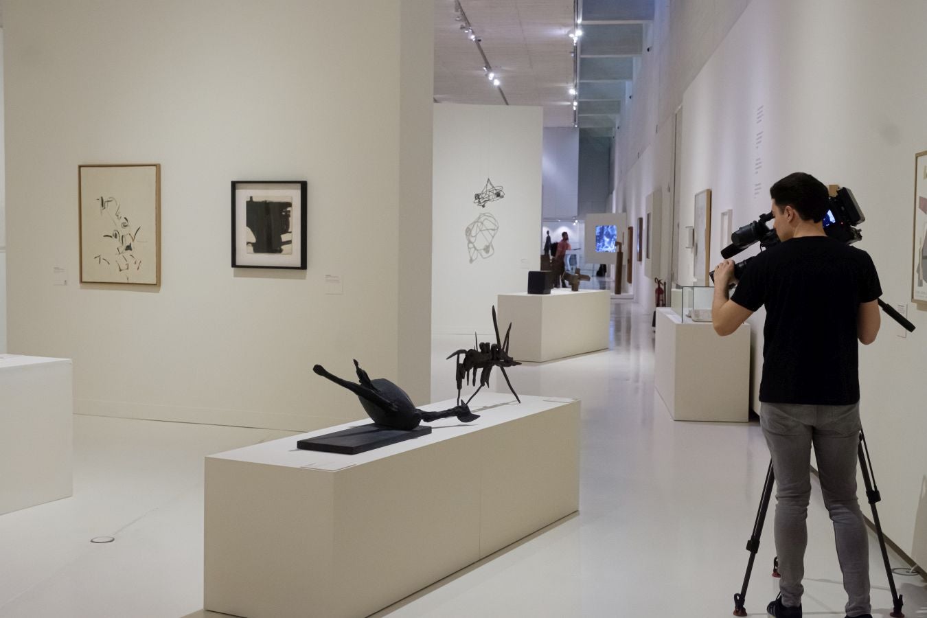 Una colección con obras de Chillida, Miró, Picasso y Balenciaga