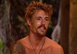 Gorka Ibarguren, tras recibir su sanción en Supervivientes.