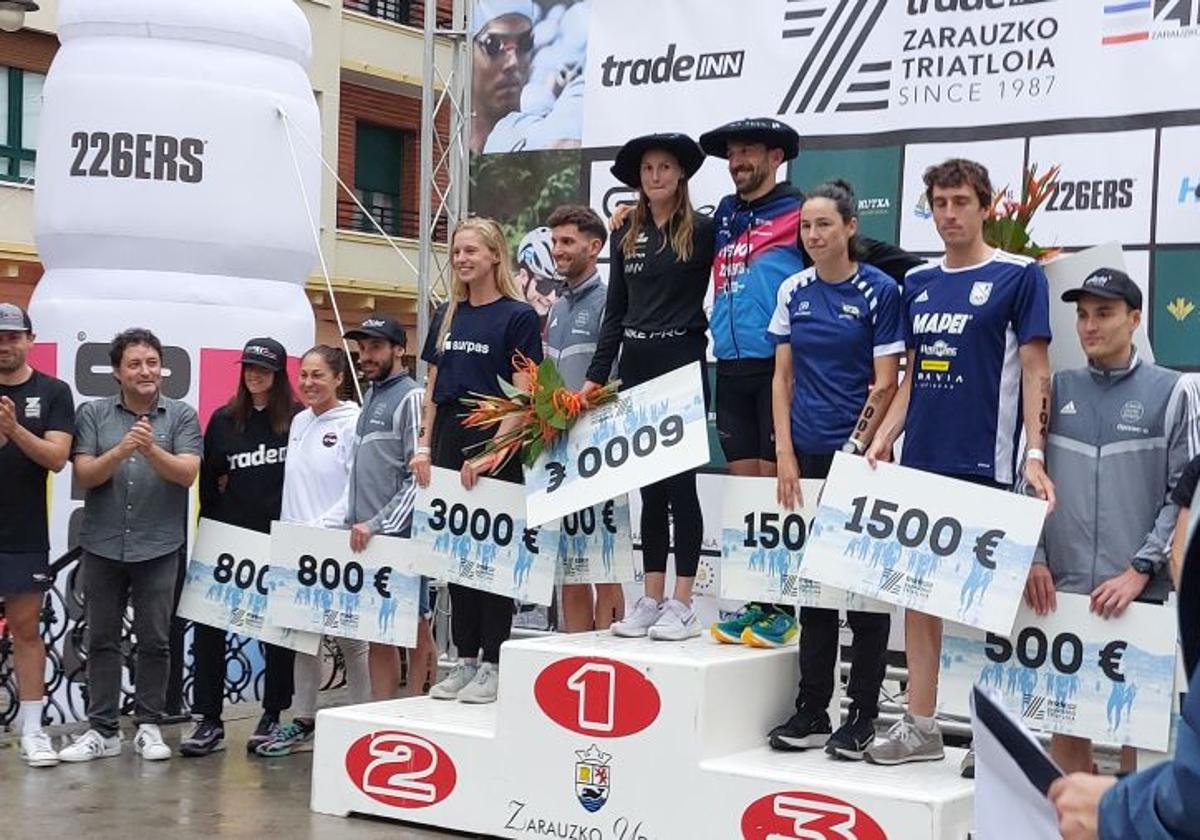 Multitudinario Triatlón de Zarautz