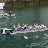Arraun Lagunak y Urdaibai se imponen en el terrorífico Campeonato de Euskadi en La Concha