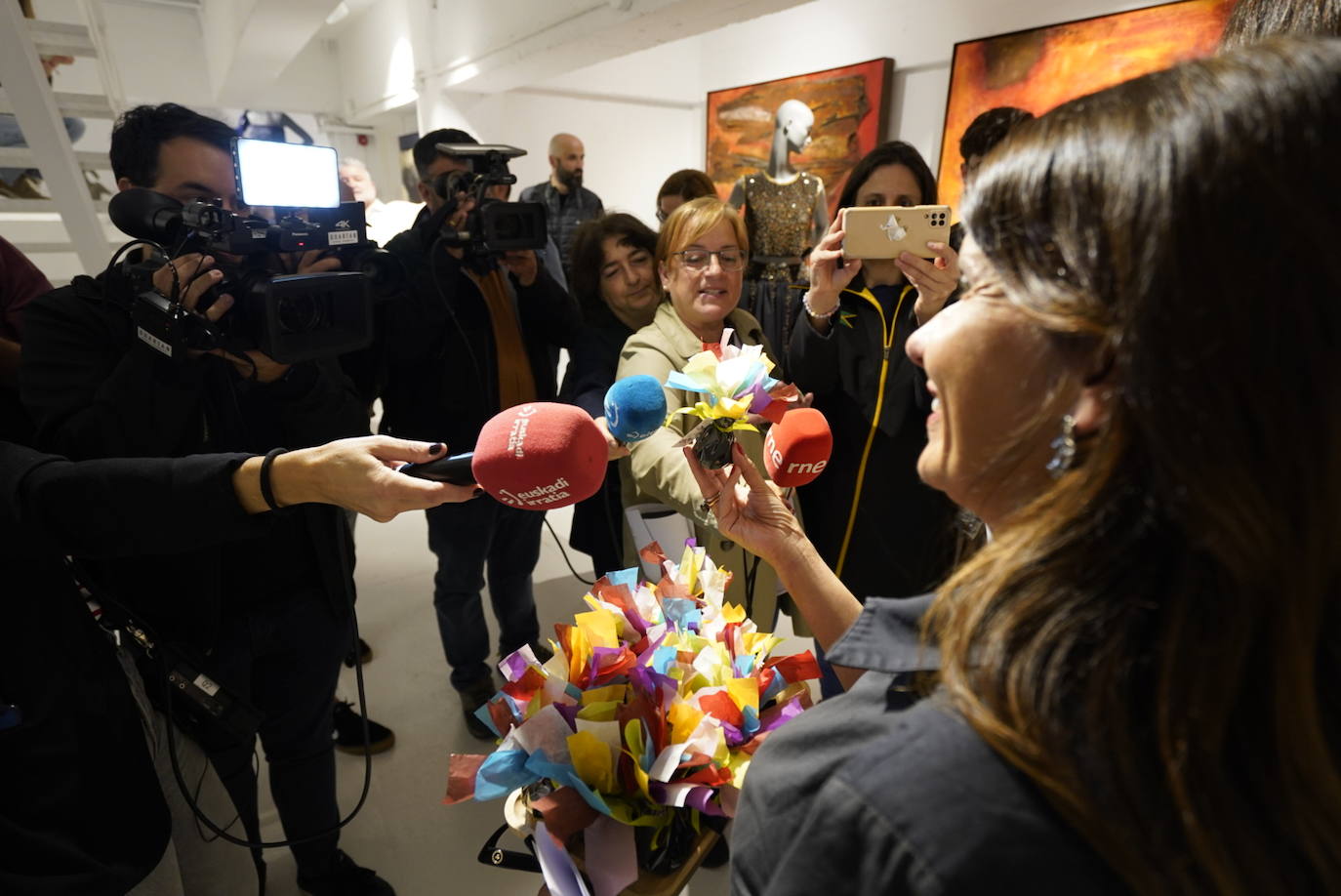 Florakción, una fusión de arte, música y alta costura en Donostia