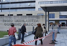 Trabajadores públicos del Gobierno Vasco.