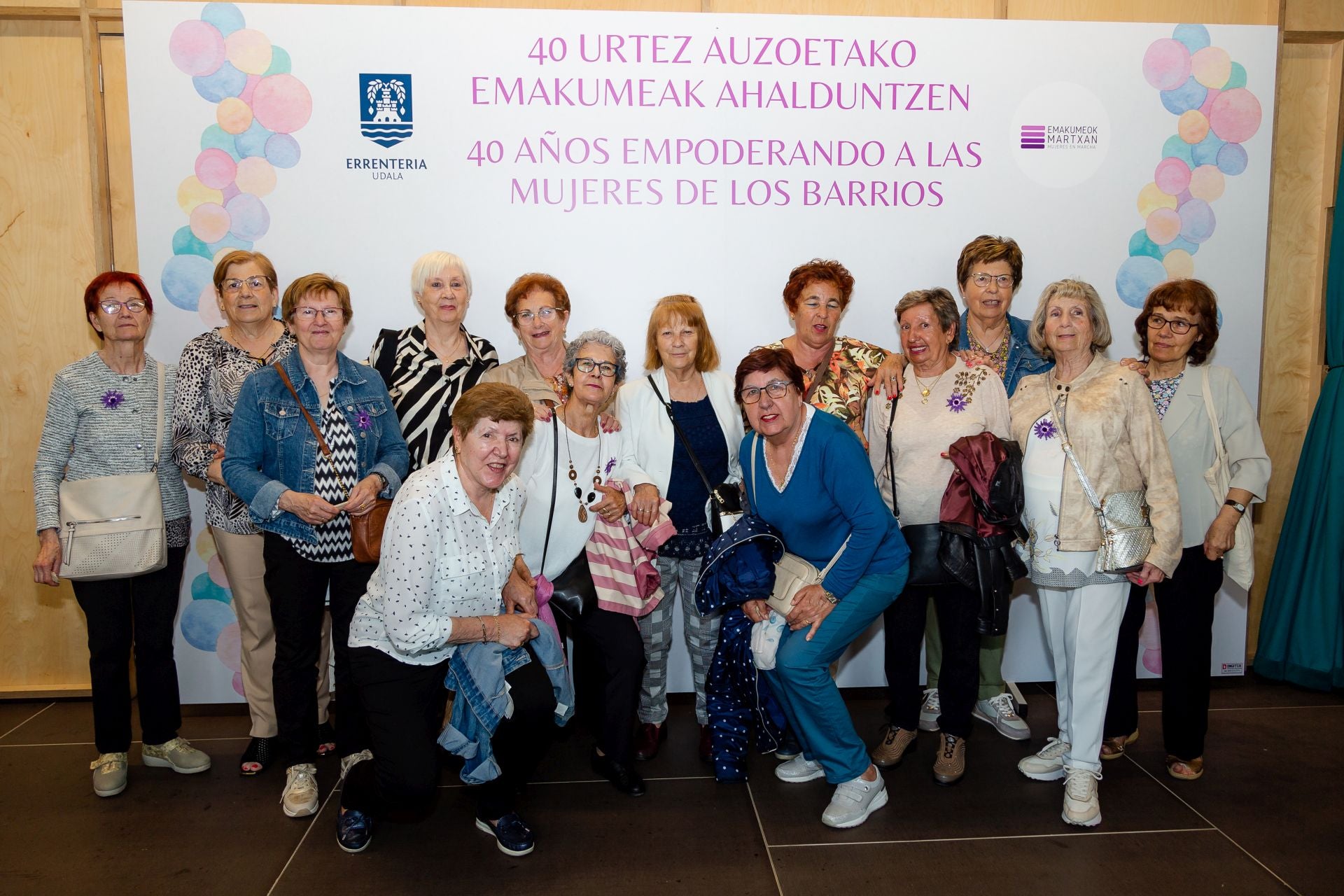 Gran fiesta de las socias de las asociaciones de mujeres