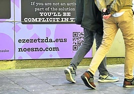 252 mujeres de San Sebastián fueron atendidas el pasado año por Acción Social del consistorio tras sufrir violencia machista.