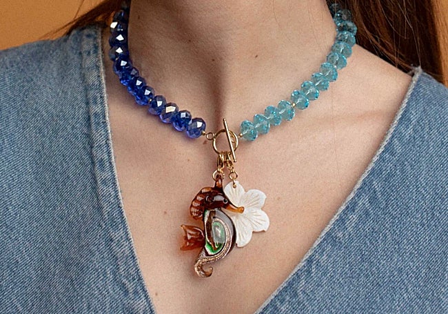 Collar caballito de mar Tanto Dramma