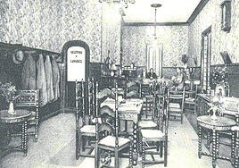 Interior del Hotel San Ignacio, en la calle Easo.