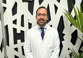 El Dr. Juan Martínez, anestesiólogo de la Unidad del Dolor de Policlínica Gipuzkoa.