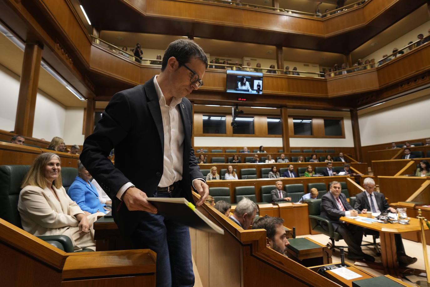 Las imágenes de la sesión de investidura