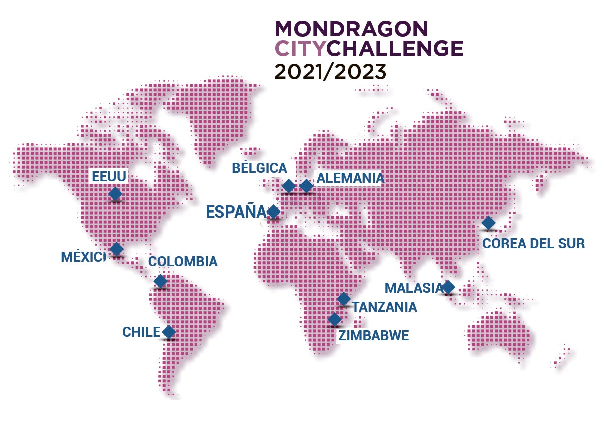 Participantes. Países representados en las dos primeras ediciones.
