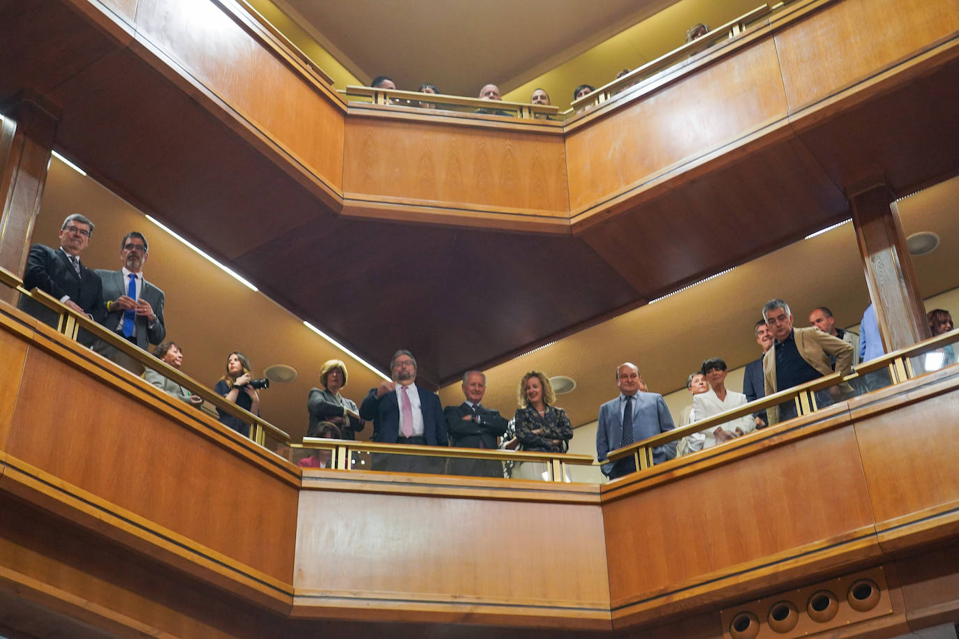 Las imágenes de la sesión de investidura