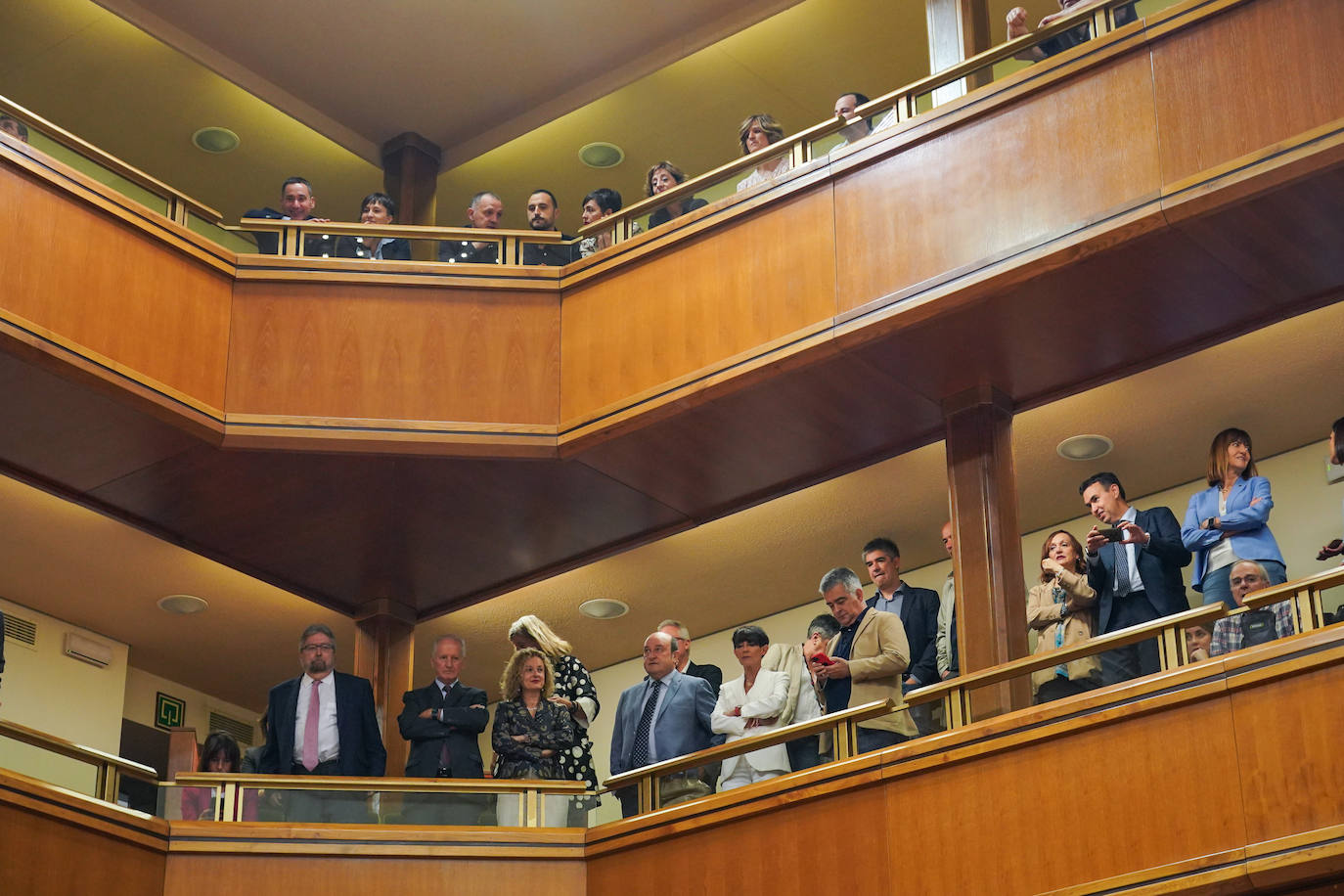 Las imágenes de la sesión de investidura