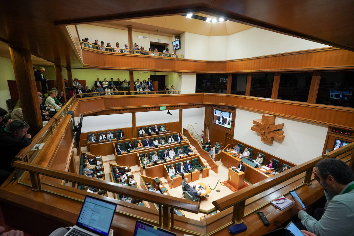 Las imágenes de la sesión de investidura