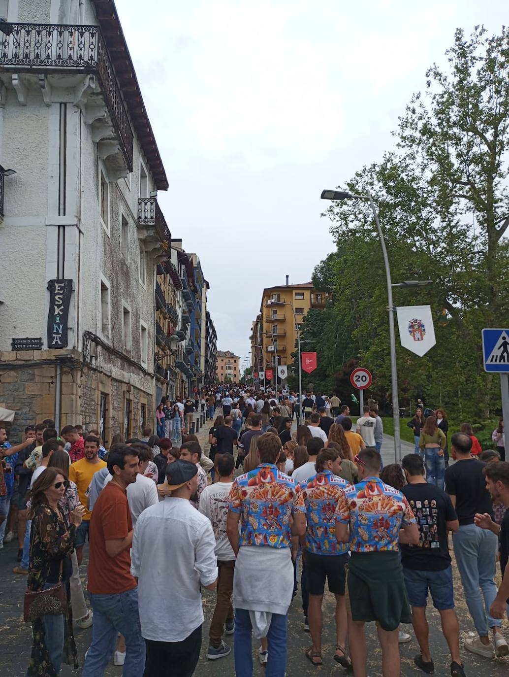 Día de fiestas en Irun