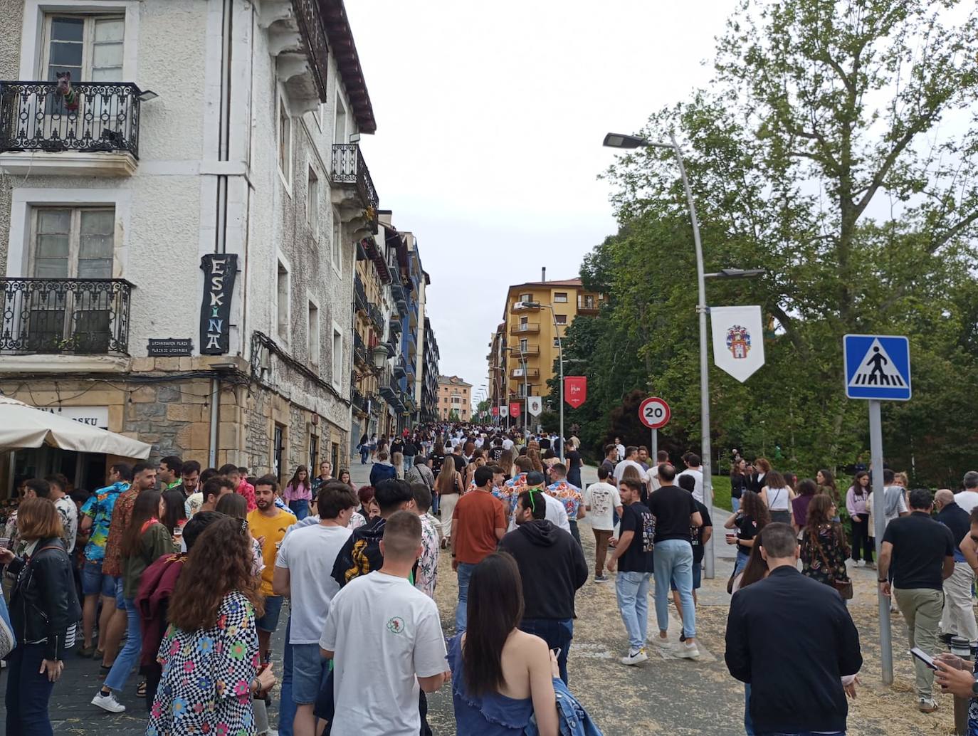 Día de fiestas en Irun