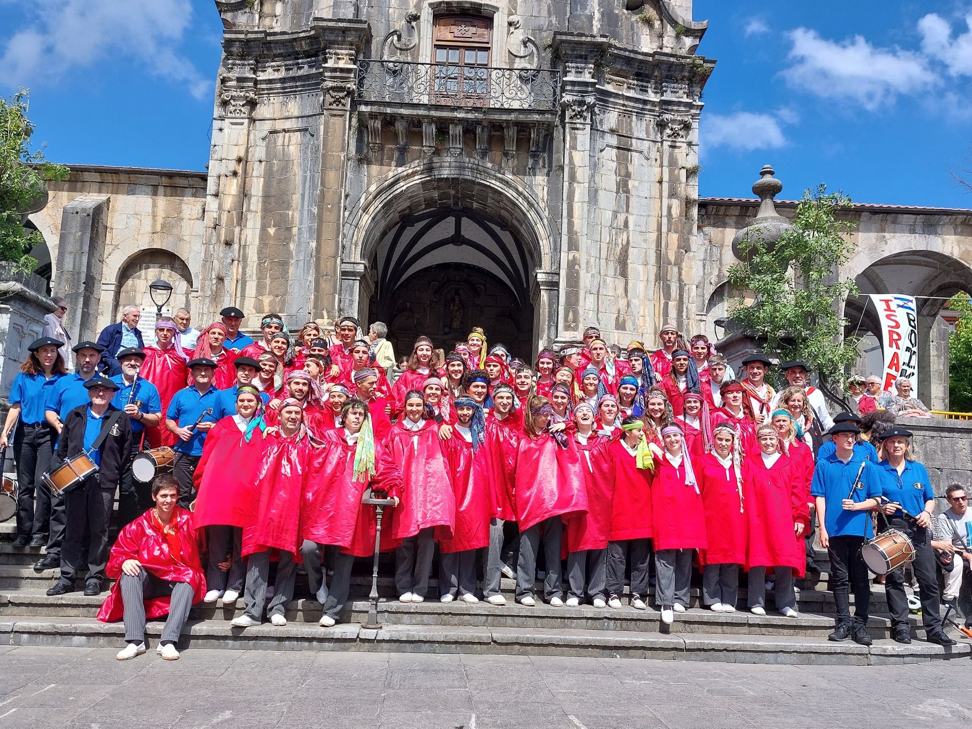 Andoain muestra un gran ambiente en San Juan